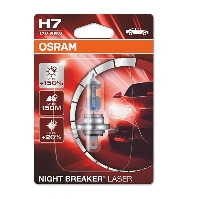 Imagen de OSRAM 64210NL 01B Lámpara, faro de carretera H7 12V 55W 3200K Halógena VOLKSWAGEN: Golf 6, 7, 5, BMW: 3 Coupé, Berlina, 5 Berlina