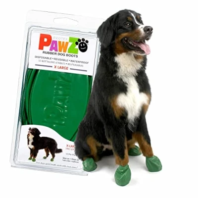 Imagen de Pawz Dog Botas para perros Verdes