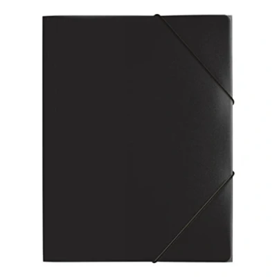 Imagen de Pagna 21613 01 Carpeta con goma PP 3 solapas, A4, negro