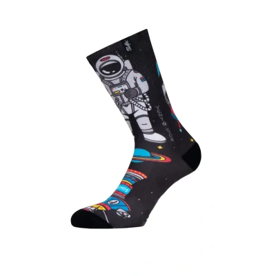 Imagen de PACIFIC AND COLORS Calcetin Running con tejido Coolmax Unisex Cosmic, sublimado Multicolor