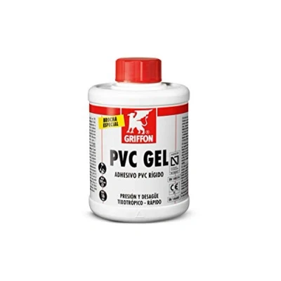 Imagen de ADHESIVO PVC RIGIDO GEL 1 LT C/B RAP BOTE GRIFFON