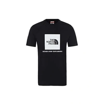 Imagen de THE NORTH FACE Raglán Camiseta, TNF Negro Blanco, XS para Hombre