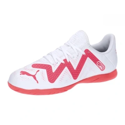 Imagen de PUMA Future Play IT JR, Zapatillas de fútbol, White Fire Orchid, 28 EU