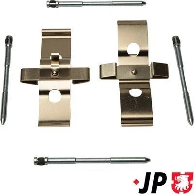 Imagen de JP GROUP 1164004110 Kit de accesorios, pastillas frenos Eje delantero VOLKSWAGEN: Touareg II, I norauto, oscaro, mister auto