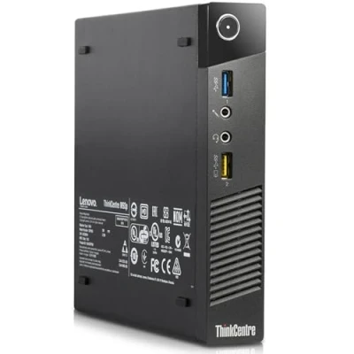 Imagen de Lenovo Mini PC Computer Desktop ThinkCentre M93p Tiny, procesador Core i7 4765T, memoria RAM 8GB, disco SSD 240GB, Win 10 Pro (reacondicionado)