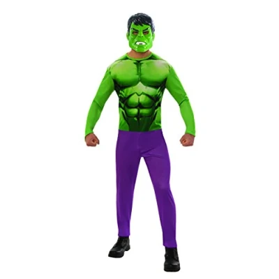 Imagen de Rubies Disfraz Hulk para adultos, Jumpsuit impreso y máscara, Licencia Oficial Marvel fiestas, cosplay, despedidas de soltero Carnaval