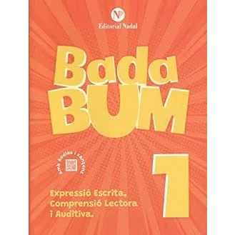 Imagen de Badabum 1. Quadern de comprensió lectora I auditiva. Ed. Primària (BADABUM COMPRENSIO LECTORA, AUDITIVA E)