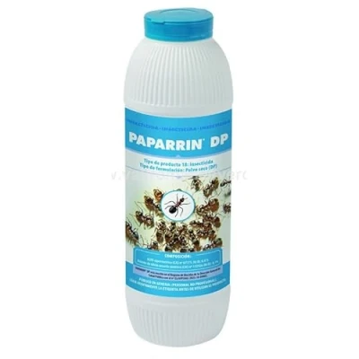 Imagen de Paparrin DP 750gr Masso. Insecticida contra todo tipo de hormigas, chinches, pulgas y cucarachas.