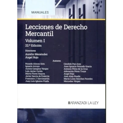 Imagen de Lecciones de Derecho Mercantil Volumen I (Manuales)
