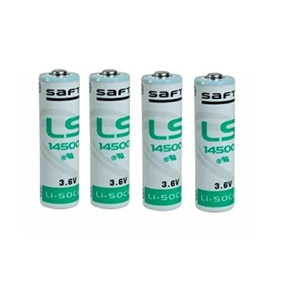 Imagen de Maxxistore Saft 4 pilas AA litio Li SoCl2 3,6 V 2600 mAh LS14500 ER14505
