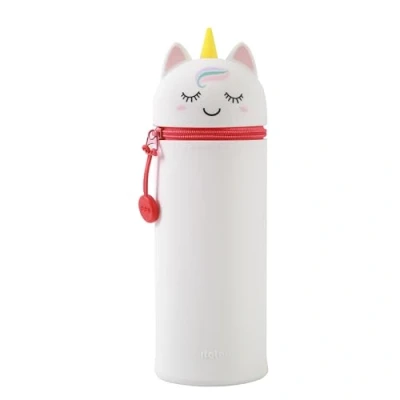 Imagen de I TOTAL® Estuche de Silicona Suave para la Escuela, Extensible con Forma Moldeada, Belleza (Unicorn)