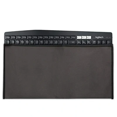 Imagen de kwmobile Funda Protectora para Teclado Universal Keyboard (L) Cubierta el Polvo o derrames en Negro