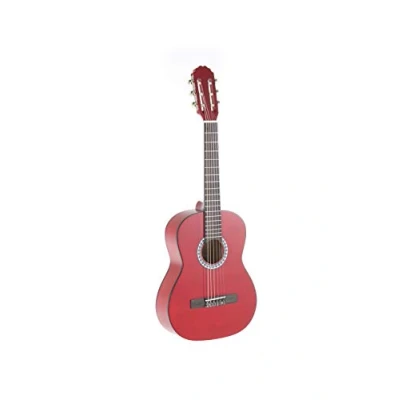 Imagen de Gewapure Guitarra Clásica Basic 1/2 Rojo Transparente