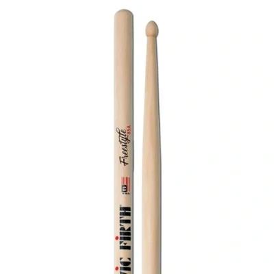 Imagen de Vic FIrth Baquetas de la serie American Concept Freestyle 85A Punta Madera