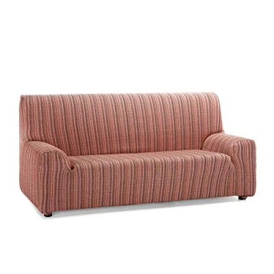 Imagen de Martina Home Mejico Funda de sofá elástica, Burdeos, 3 Plazas, 180 a 240 cm ancho