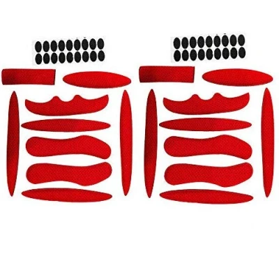 Imagen de 2 juegos de almohadillas espuma universales para casco bicicleta o motocicleta
