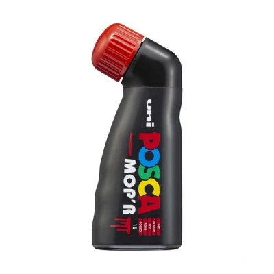 Imagen de Posca Uni Ball 183221 Marcador Mop&#039;R Pcm 22, Punta De Sello Redonda 3 19 Mm, Rojo, 1 Ud, Forma Ergonómica