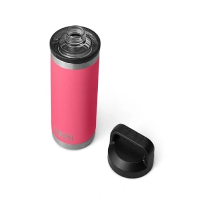 Imagen de YETI Rambler Bottle Chug, Vacuum Insulated Stainless Steel with Chug Cap, Tropical Pink, 18 oz (532 ml)