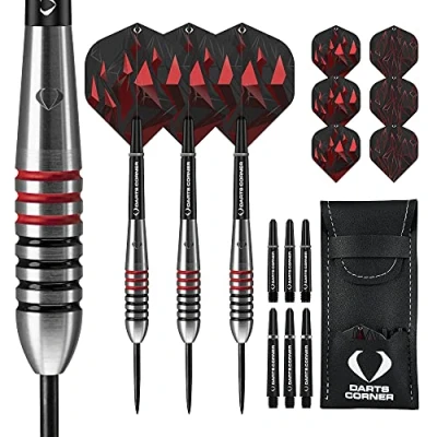 Imagen de Darts Corner Astrofire dardos Juego de con punta acero anillada 29 g