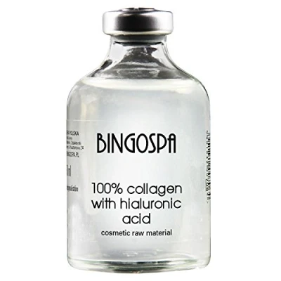 Imagen de bingospa Colágeno 100% con ácido hialurónico, 1er Pack (1 x 50 g)