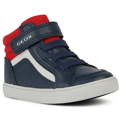 Imagen de Geox B Gisli Boy D, Zapatillas Bebé Niños, Navy Red, 21 EU
