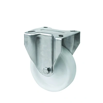 Imagen de Alex ZVI UT Rueda fija (poliamix, inox, diámetro de 60 mm, carga soportada kg) color blanco