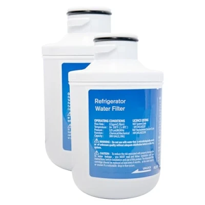 Imagen de Profrigo Filtro de agua 2 filtros compatibles con Foshan Micro Midea 307203200002 307203200005 MFCMG14211F MFCMG14211FR, Whirlpool, Indesit, Hotpoint C00300448 para frigorífico americano
