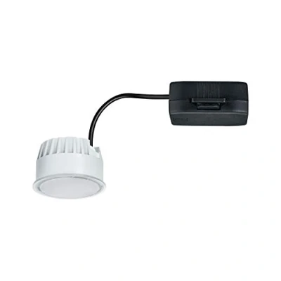 Imagen de Paulmann 93071 Luminaria empotrable LED Nova módulo Coin, redonda, 50mm 6W 530lm 230V 4000K, satinado, redondo, foco de techo, plástico
