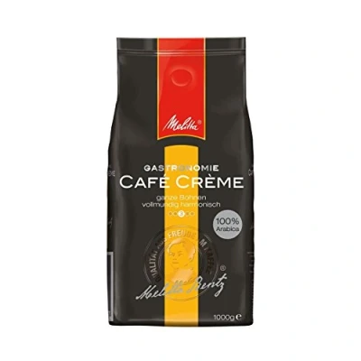 Imagen de Melitta Gastronomie Cafe Creme 1 Kg Ganze Bohnen Kaffee (Beutel: 1000g)