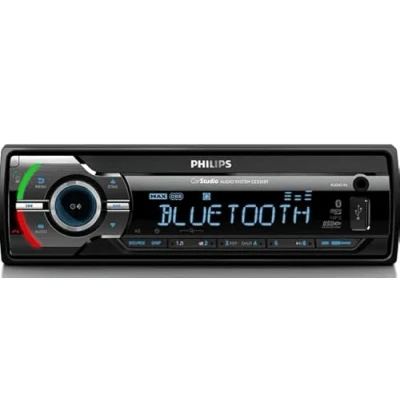 Imagen de Philips CE235BT Autoradio sin Mecánica Bluetooth + EDR Radio para Coche, Manos Libres, Reproductor MP3 y USB/SDHC, Ecualizador, Sintonización automática Digital, Plug &amp; Play (FM/Am)