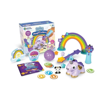 Imagen de Learning Resources la Unicornio Skye de colección Coding Critters MagiCoders, Juguete Infantil para codificar, Juegos Stem, Regalos niños 3 5 años, y niñas