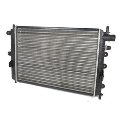 Imagen de THERMOTEC D7G001TT Radiador, refrigeración del motor Aluminio, Plástico 378 525 23 Caja de cambios manual Aletas unidas mecánicamente