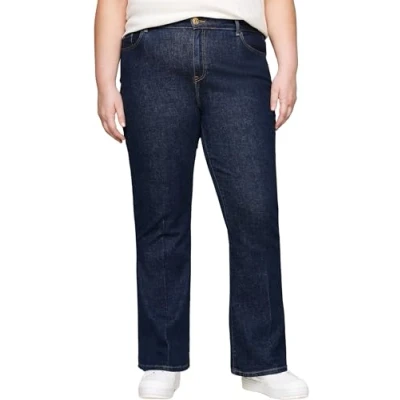 Imagen de Tommy Hilfiger Curve Vaqueros bootcut, Mujer, Talla: 50, Dark blue denim