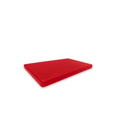Imagen de Denox 1 Tabla de cortar 300x200, hogar o profesional, color rojo, PEAD, talla única