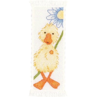Imagen de Vervaco Bookmark Souffle&#039;s Daisy Counted Cross Stitch, Multi Colour