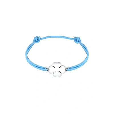 Imagen de Elli Pulseras Mujeres Trébol amuleto de la suerte en Plata Ley 925 Bañada Oro Rosa