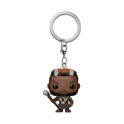 Imagen de Funko Pop! Keychain Black Panther: Wakanda Forever M&#039;Baku Minifigura de Vinilo Coleccionable Llavero Original Relleno Calcetines Idea Regalo Mercancia Oficial Movies Fans