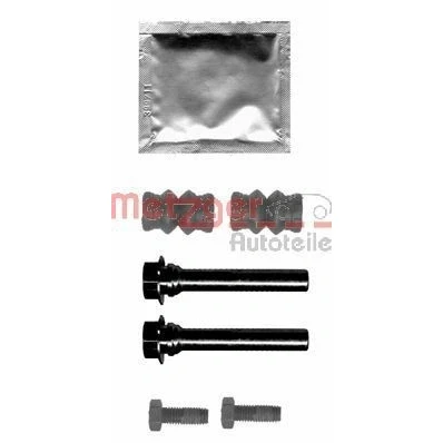 Imagen de METZGER 113 1339X Juego de casquillos guía, pinza freno con perno guía adicional AUDI: A5 B8 Sportback, A4 B5 Berlina, Coupé