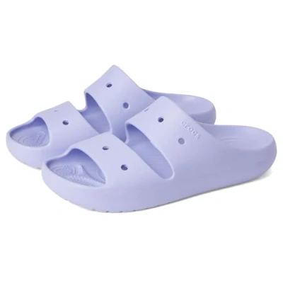 Imagen de Crocs Classic Sandal v2, Sandalias deslizantes Unisex Adult, Mystic Purple,