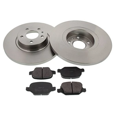 Imagen de MAPCO 47017 Kit de discos y pastillas freno Eje trasero macizo ALFA ROMEO: 147