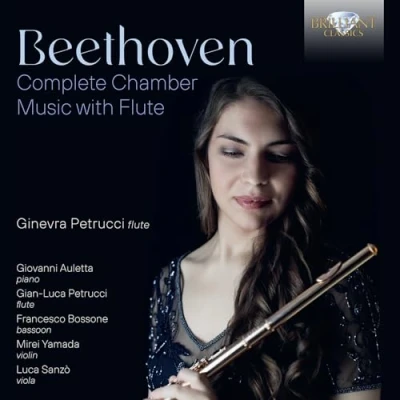 Imagen de Beethoven:complete Chamber Music With Flute 3 Cds Petrucci, Ginevra