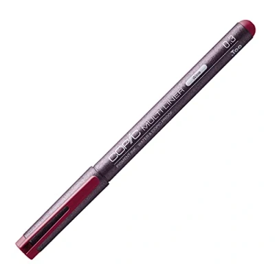 Imagen de COPIC Multiliner 0.3 mm, Vino, Rotulador fino con tintas pigmentadas resistentes al agua