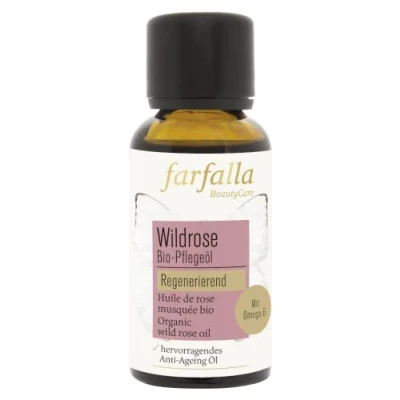 Imagen de farfalla Wildrose Aceite orgánico para cuidado de la piel, cosmética natural 100% certificada, 30 ml