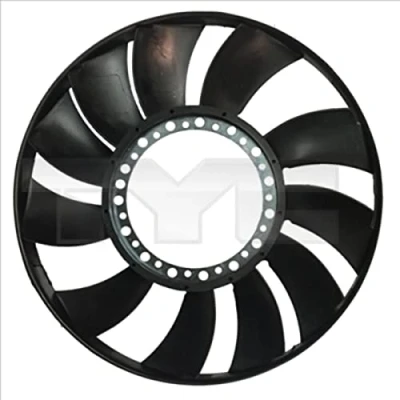 Imagen de TYC 802 0055 2 Rodete ventilador, refr. motor AUDI: A4 B6 Berlina, B7 Avant, VOLKSWAGEN: Passat B5 GP Variant