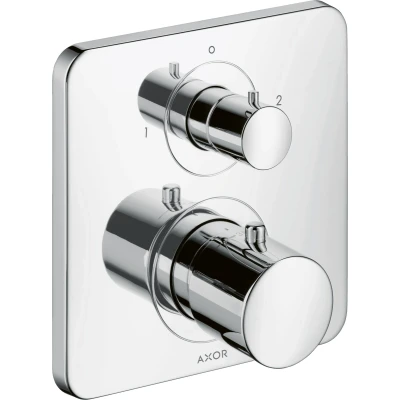 Imagen de AX Citterio M term llave paso+inv cromo