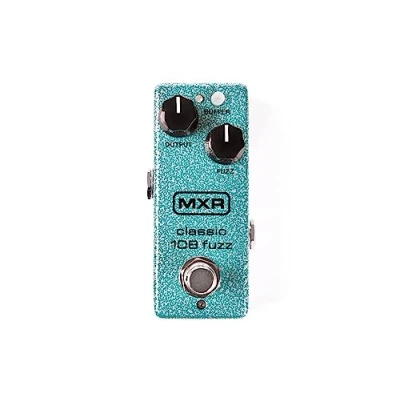 Imagen de Pedal de efectos para guitarra MXR Fuzz Classic 108 Mini
