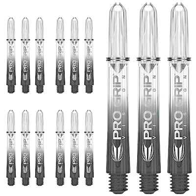 Imagen de Target Darts 5 x Conjuntos de Blanco Pro Grip Vision Dardos Stems Medio 15 in Total