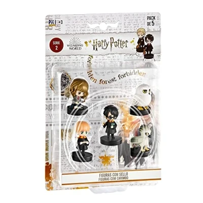 Imagen de Bizak Harry Potter Pack de 5 figuras cm con gran nivel detalle, 16 coleccionables, surtido diferentes personajes, recomendado a partir 3 años (64115240)