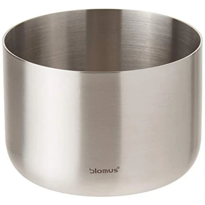 Imagen de blomus Cuenco básico para Aperitivos, pequeño, Acero Inoxidable Mate, Plateado, 0