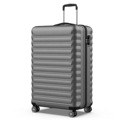 Imagen de NUMADA Maleta de Viaje Grande 25Kg Upfly 28&#039; ABS (75x49x29cm) con Cierre Combinación y 4 Ruedas Dobles 360 Resistente Ligera Interior Compartimentado Gris